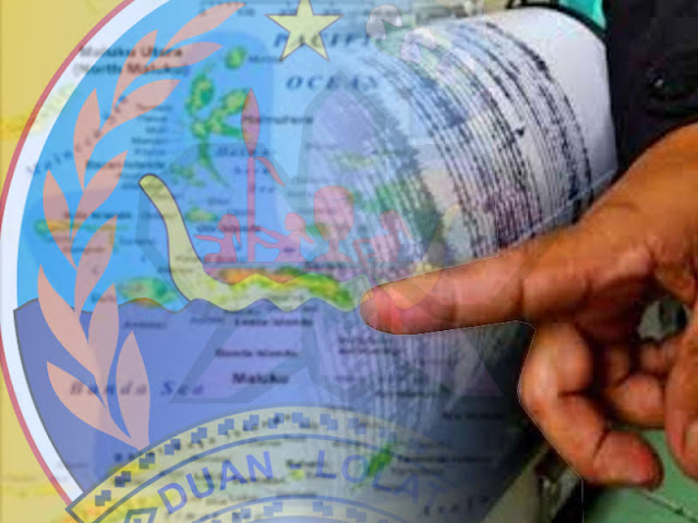 Gempa Bumi 5.5 SR Guncang Utara Kepulauan Tanimbar