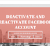 Deactivate And Reactivate Facebook Account #DeactivateFacebook