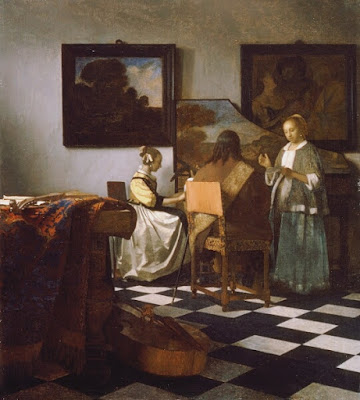 Johannes Vermeer, "El concierto"