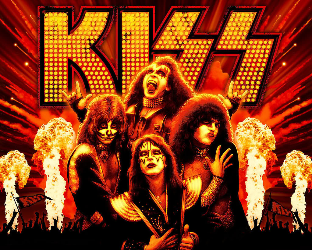 kiss wallpaper hd