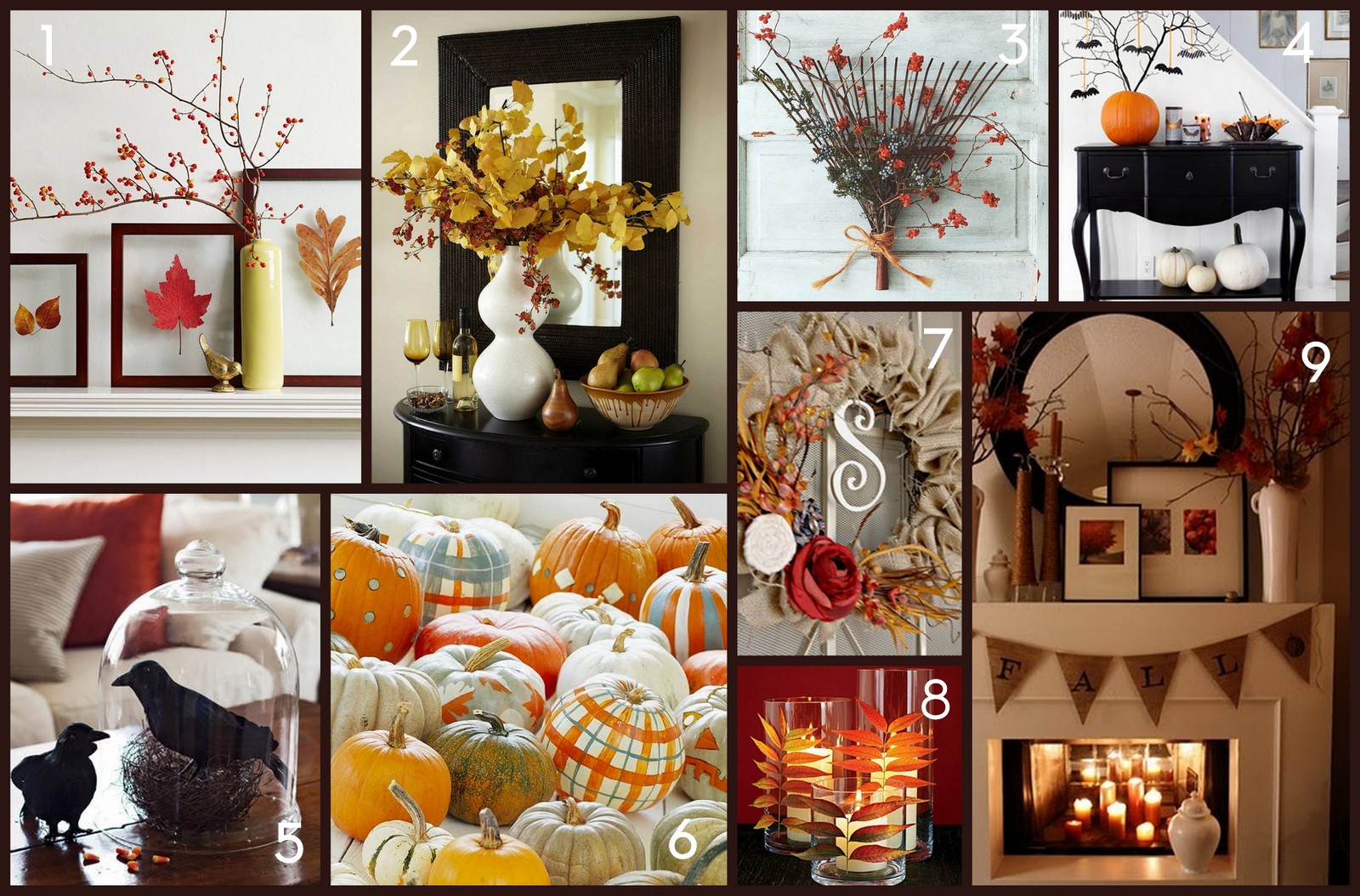 Home Made Modern: Pinterest: Easy Fall Decorating Ideas