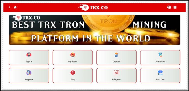 Мошеннический сайт trx-co.com – Отзывы, развод, лохотрон? Мошенники