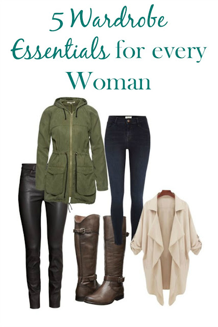 These are the 5 must have wardrobe essentials that every woman needs in her closet.