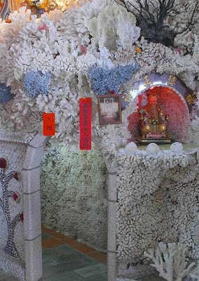 Seashell temple in Taiwan