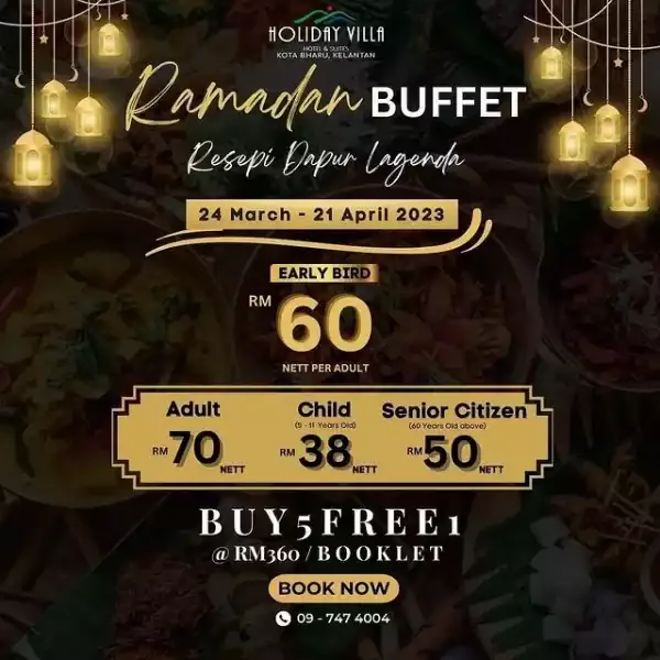 Buffet Ramadhan 2023 di Holiday Villa Hotel and Suites
