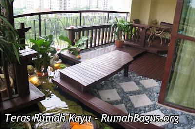 Gambar Teras Rumah Kayu