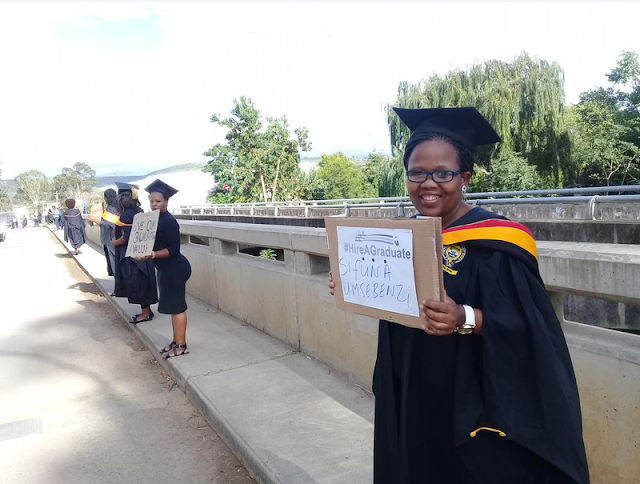 Graduates from several South African universities are spearheading a 'Hire A Graduate' campaign.