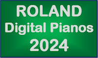 Roland digital pianos 2024