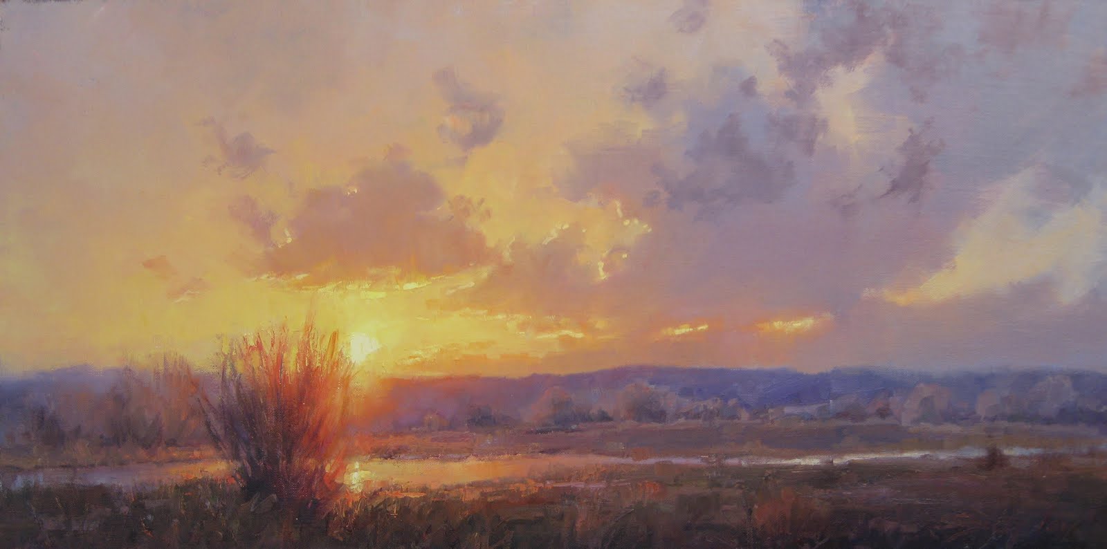 Big Sky oil paintings by BECKY JOY