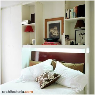 Image white bedrooms for small space
