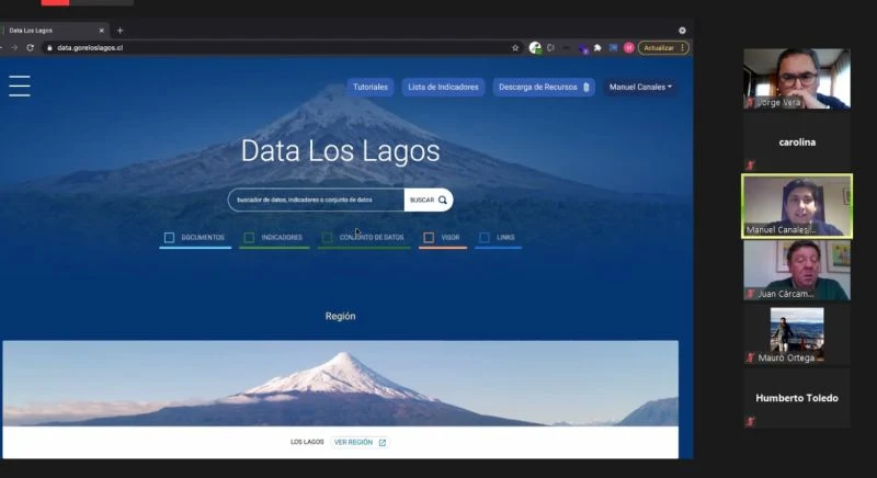 Data Los Lagos: datos económicos, sociales y ambientales