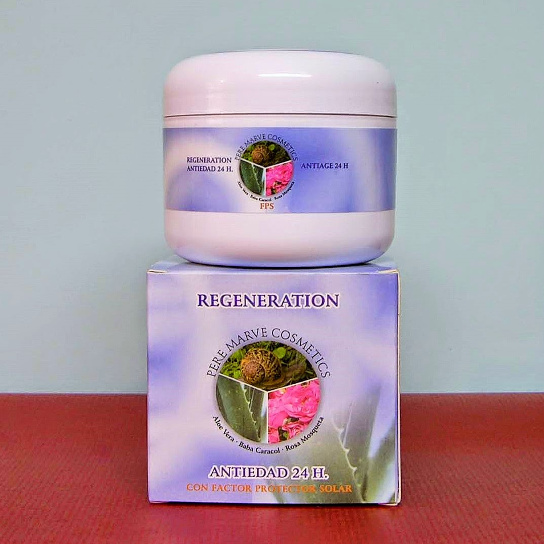  Crema antiarrugas simbiosis con aloe vera,rosa mosqueta y baba de caracol