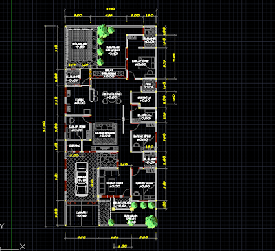 Denah Autocad