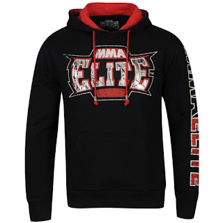 MMA Elite Men's Battle Hoody - Black