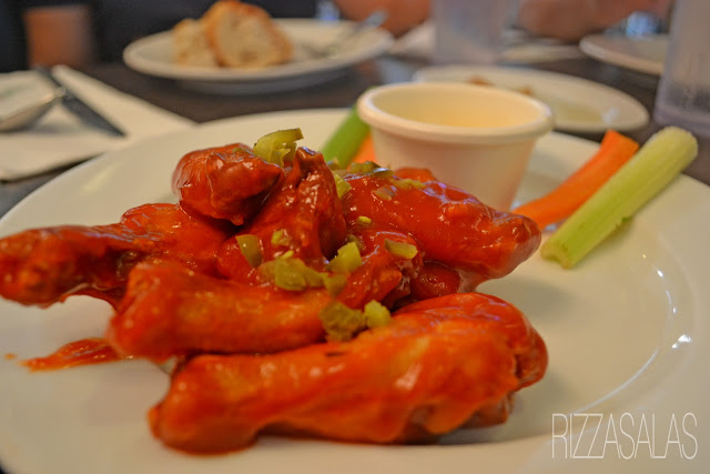 Gumbo Buffalo Chicken Wings x Rizza Salas