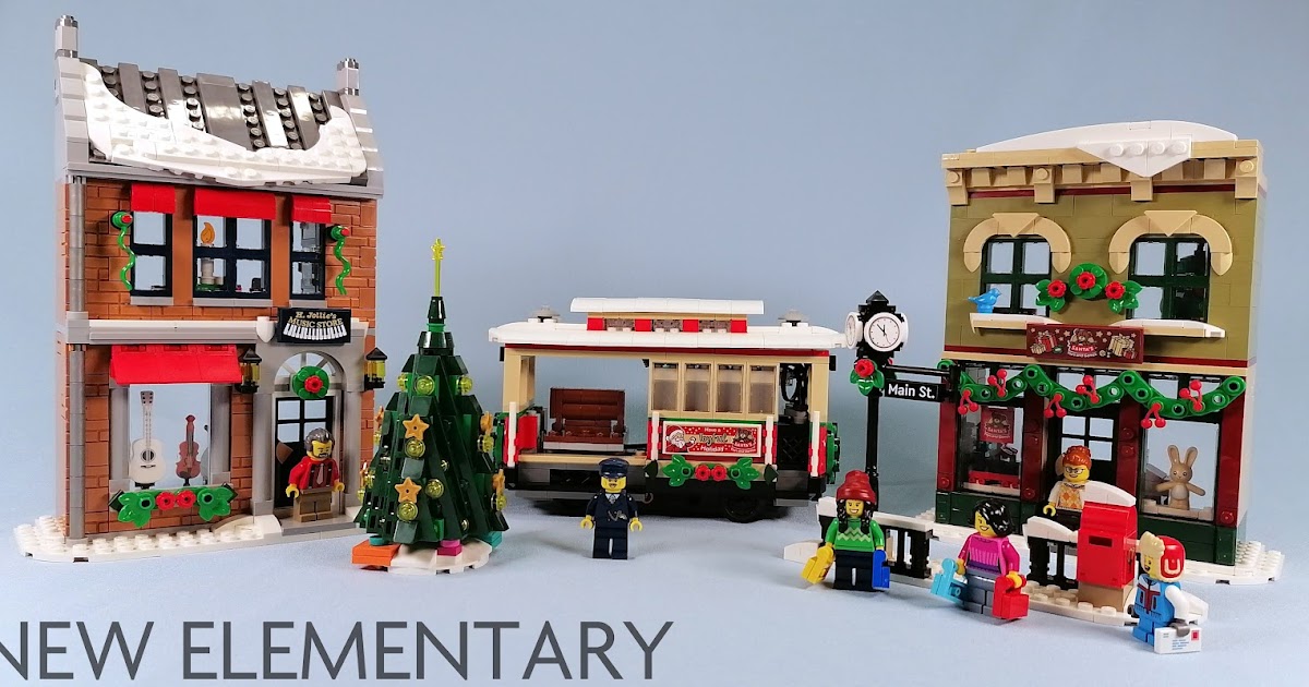 Forberedende navn stimulere innovation LEGO® Winter Village review: 10308 Holiday Main Street | New Elementary:  LEGO® parts, sets and techniques