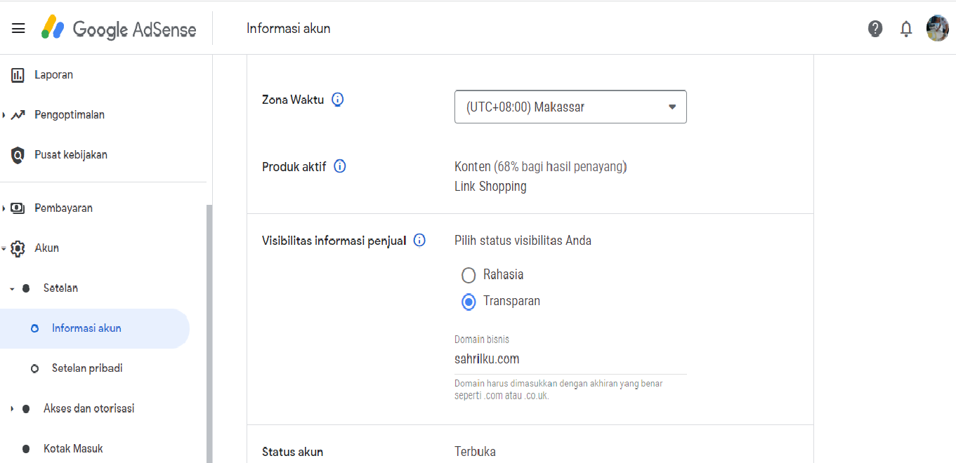 Cara Setting Notifikasi Sellers.json di Google AdSense