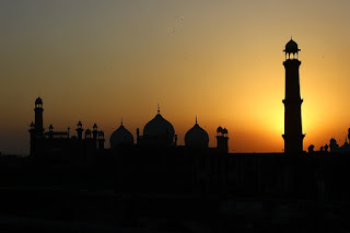 Pakistan lahore fort, badshahi mosque