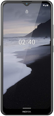 Nokia 2.4 | Android 10 | Unlocked Smartphone | 2-Day Battery | Dual SIM | US Version | 2/32GB | 6.5-Inch Screen | Charcoal