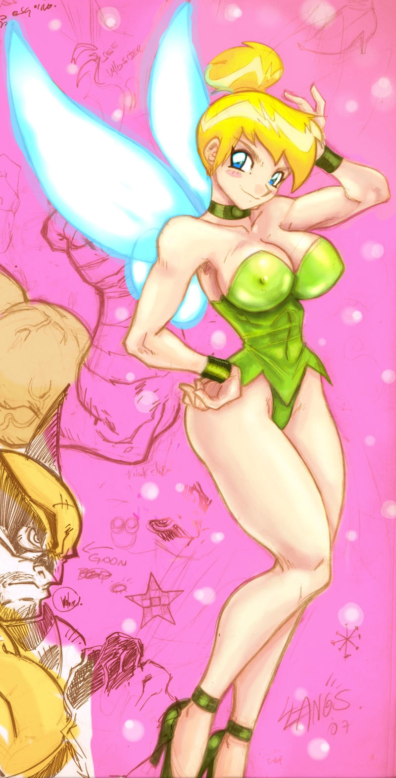 Tinker bell, yes that one por ONELOUSYCAT