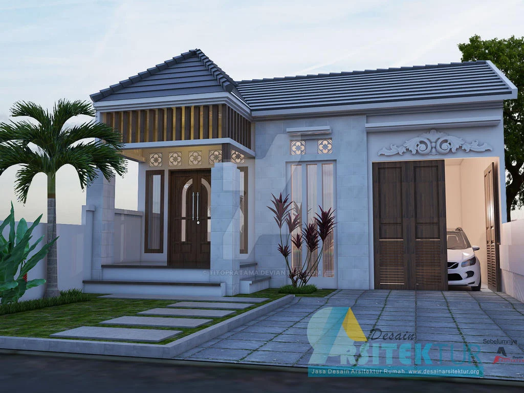 Desain Rumah 1 Lantai Bali Modern By Titopratama On Deviantart