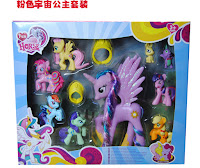 MLP Fake Princess Brushable and Blind Bags