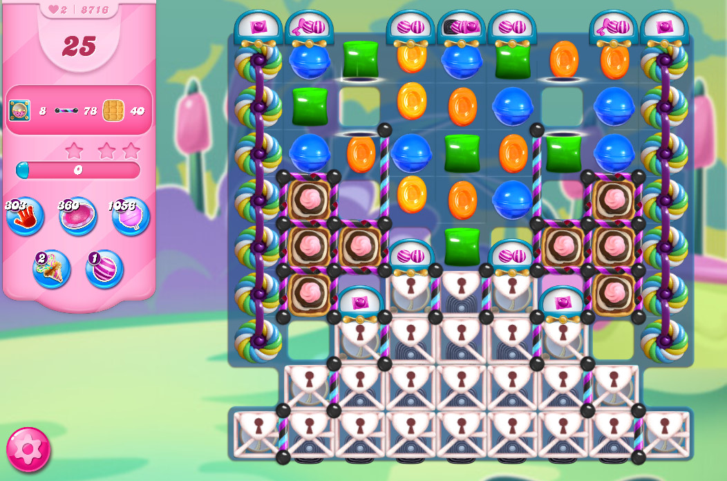 Candy Crush Saga level 8716