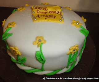 Torta de Chocolate rellena con Dulce de Leche - Chocolate Cake with Dulce de Leche Filling