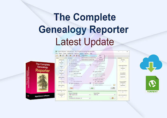 The Complete Genealogy Reporter Builder 2023 Build 230805 Latest Update