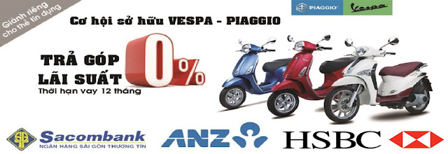 trả góp vespa 0% lãi suất