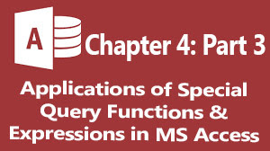 special ms access query built in functions and their practical application