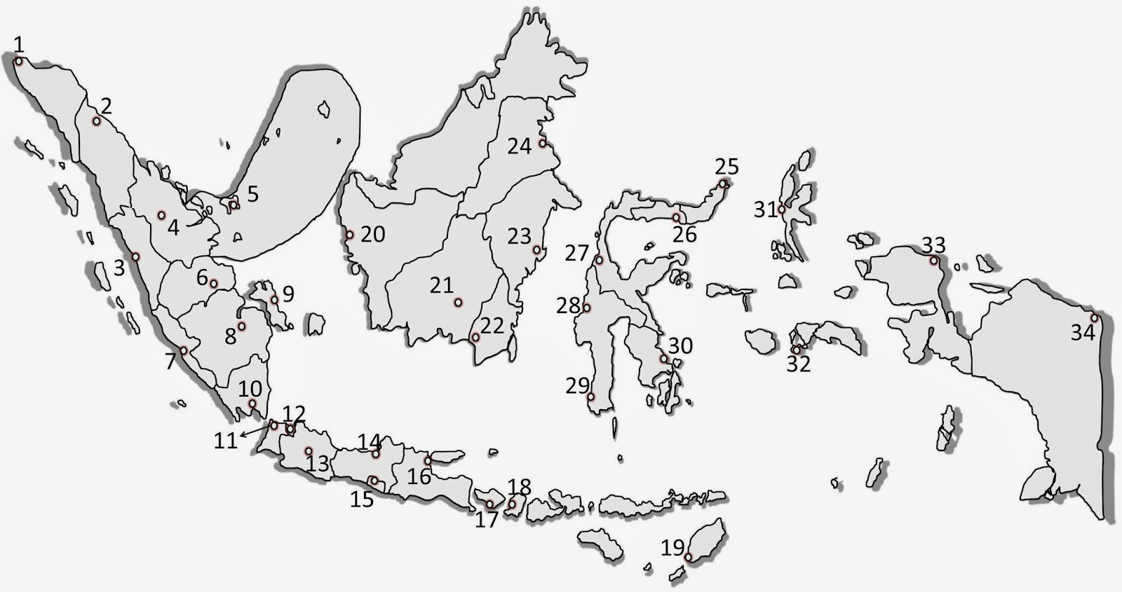 PosterInteraktif Peta  Indonesia 
