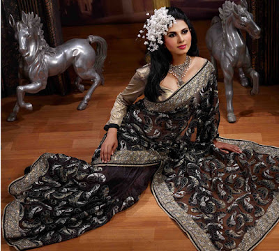 Black-Net-Saree-Design