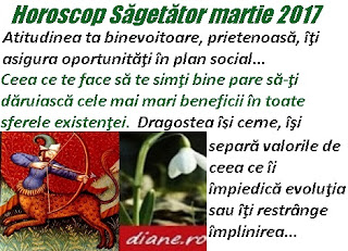 Horoscop martie 2017 Săgetător 