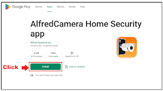 Alfred Security Camera app for PC