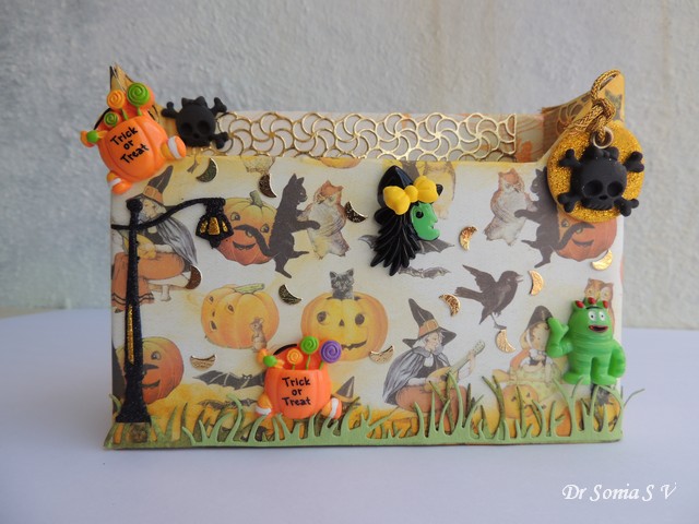  Cards  Crafts  Kids Projects  Halloween  Holder Trick or 