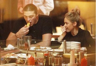 Andy Carroll with Girlfriend