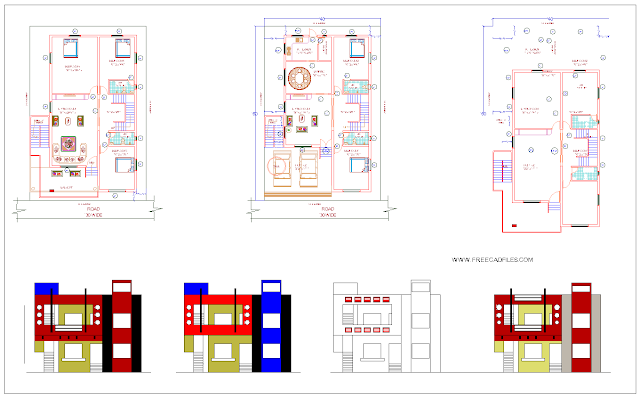 House Duplex [DWG]