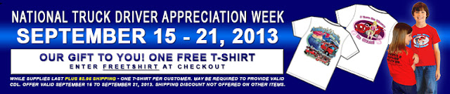 Free T-Shirt from East Coast Truck & Trailer Sales