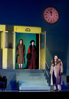 Giselle Allen, Felicity Palmer, Nicholas Pallesen - Queen of Spades - English National Opera - photo credit Donald Cooper