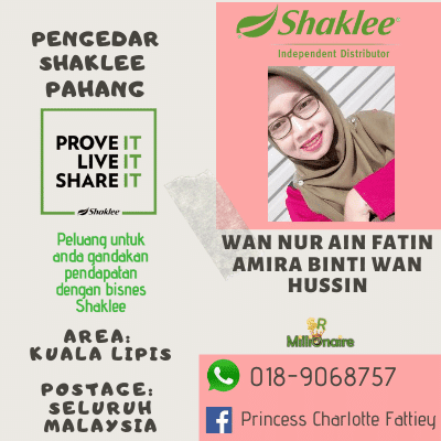 Pengedar Shaklee Kuala Lipis 0189068757