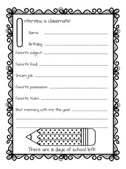 http://www.teacherspayteachers.com/Product/ABC-Countdown-Memory-Book-Perfect-for-End-of-the-Year-Any-Grade26-Days-1215037