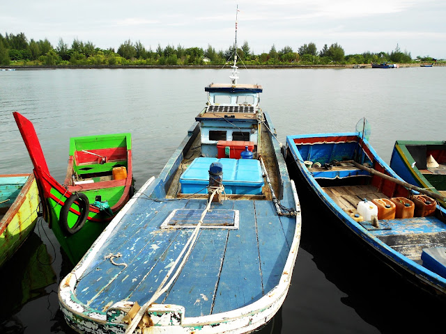 Suatu Pagi Di Muara Pantai Ulee Lheu