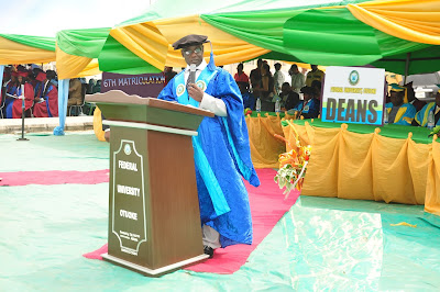 Federal University Otuoke Gives Scholarship to Students, Admits Over 2400