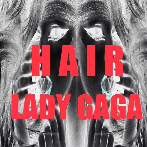 lady gaga hair single cover. Lady GaGa - Hair (FanMade