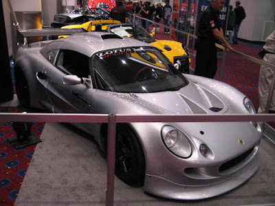 Lotus Exige at the Portland International Auto Show in Portland, Oregon, on January 28, 2006