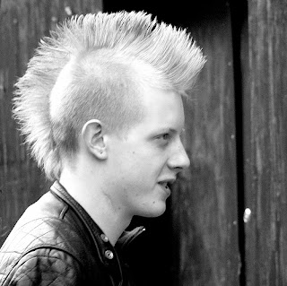 punk hairstyle