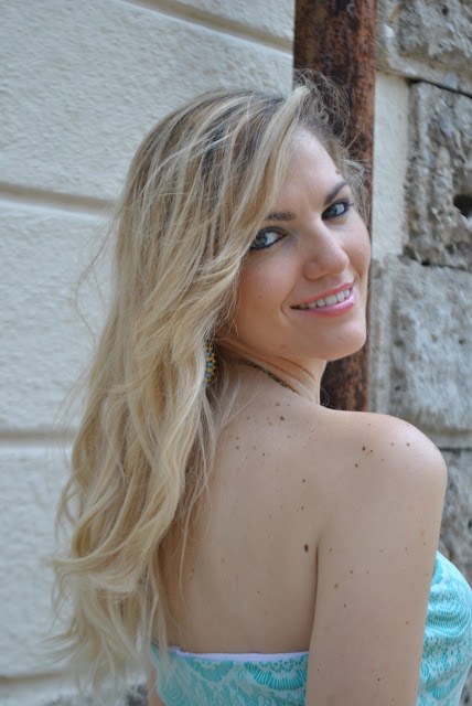 mariafelicia magno fashion blogger colorblock by felym blog di moda italiani blogger italiane di moda milano ragazze bionde capelli ondulati tendenza capelli estate 2015 wavy hair blonde hair blondie blonde girls blue eyes italian girls mac cosmetics come truccare gli occhi azzurri giugno 2015 