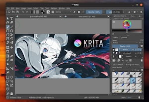 How to Install Krita on Linux, Professional Digital Painting Application