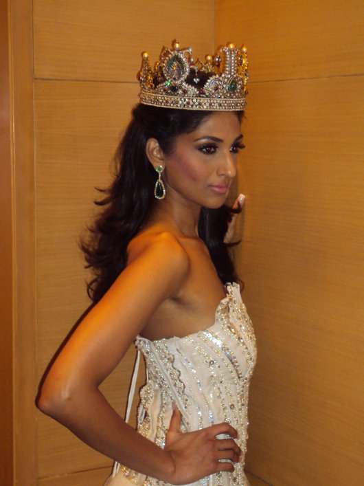 Vasuki is representing India at the Miss Universe 2011 pageant in Sao Paolo